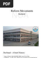 Reform Movements: Deoband