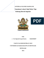 Teknik Penentuan Lokasi Gigi Molar Tiga Rahang Bawah Impaksi