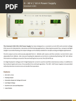 0 - 30 V / 10 A Power Supply: Scientech 4181