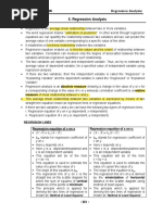 Regression Analysis MCQ