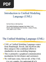 Introduction To Unified Modeling Language (UML)