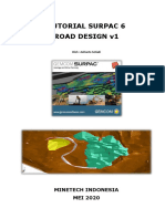 Tutorial Surpac6 - 06 - Road Design