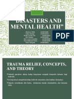 Disasters and Mental Health