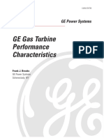 Ger 3567h Ge Gas Turbine Performance Characteristics