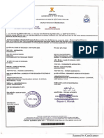 Death Certificate of Anup Kumar Bera - 2