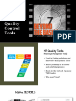 N7 Quality Tools Planning and Management Tools