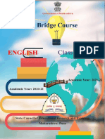 STD 8 TH English Bridge Course