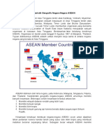 IPS Karakteristik Geografis Negara ASEAN - Catatan Gr. 6