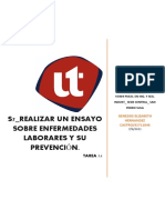 S7 - Tarea 7.1 - Realizar Un Ensayo Sobre Enfermedades Laborares y Su Prevención