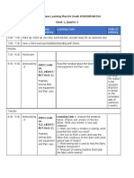 Weekly Home Learning Plan for Grade 8 Dressmaking