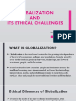 Globalization AND Its Ethical Challenges: Group 4