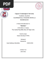 Gtu Summer Internship Report Sample | PDF