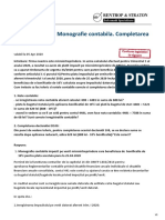 Bonificatie 10%. Monografie Contabila. Completarea D100