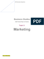Marketing: Business Studies