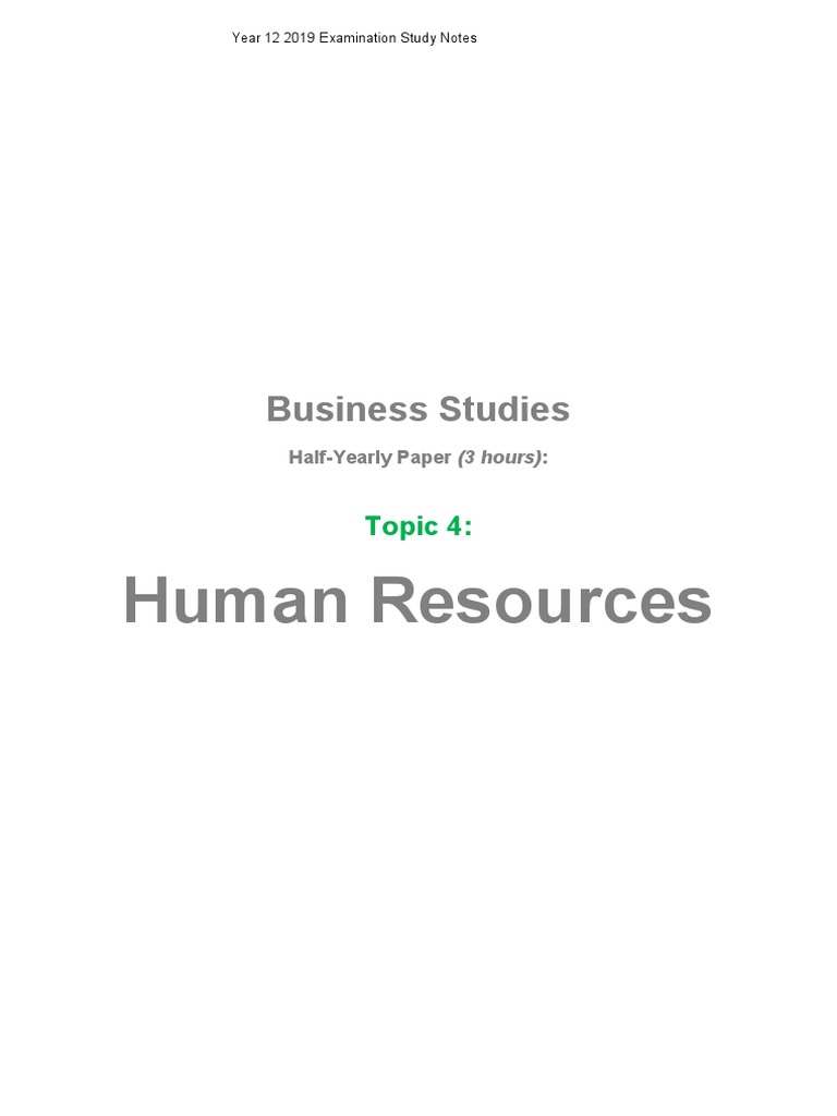 HSC Human Resources | PDF | Employment | Corporate Social Responsibility