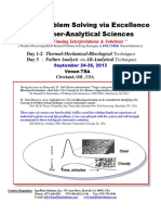 Polymer Problem Solving Via Excellence in Polymer-Analytical Sciences