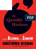 The Quotable Hitchens - From Alcohol To Zionism - The Very Best of Christopher Hitchens (PDFDrive)