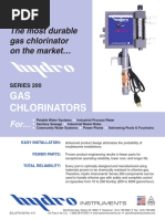 GAS Chlorinators: The Most Durable Gas Chlorinator On The Market