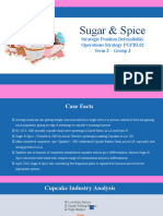 Sugar & Spice: Strategic Position Defensibility Operations Strategy PGPBL02 Term 3 - Group 3