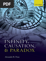 Infinity Causation and Paradox