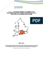 Southern Electric Power Distribution long term development statement parts 1 and 2_contents