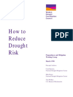 How To Reduce Drought Risk: Western Drought Coordination Council