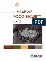 Zimbabwe Food Security Brief 2014 0