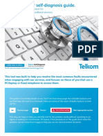 Welcome To Our Self-Diagnosis Guide.: Your Offline Interactive Assistant For Telkom's Fixed Voice and Broadband Services