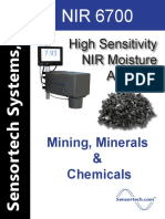 High Sensitivity NIR Moisture Analyzer: Mining, Minerals & Chemicals