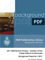 2011 NSW Election Preview