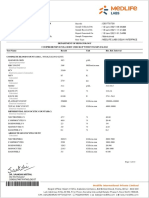 Comprehensive Blood Test Results for Ms. Musaan Sharma