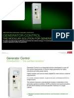 Generator Control: The Modular Solution For Generators