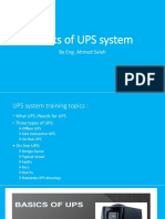 Basics of UPS