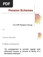 Pension Schemes: CC-HR Pension Group