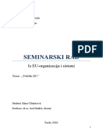 Seminarski Rad-Politike EU