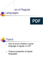 Regular Language Properties