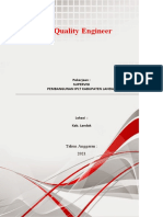 CV. Quality Engineer