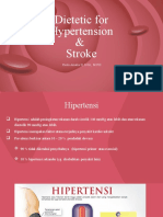Kuliah 6 & 7 - Dietetic For Hypertension & Stroke