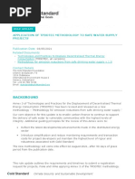 RU 2021 Application of TPDDTEC Methodology To Safe Water Supply Projects