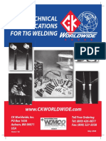 TIG Welding Technical Specifications