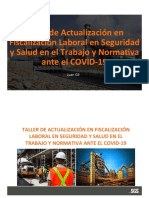 Presentación - Taller - Fiscalización Laboral SST y Modificatorias - Agosto 2020 (Parte 2) - CATSSTCO1920I