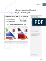 Joule - Projecting Future LCOE For Storage - Schmidt Et Al - 2019