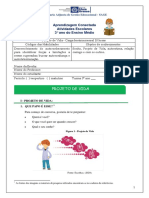 Agosto - 3º - Ano - Projeto de Vida