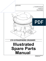 27H Gyrasphere Crusher Primary Components