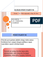 Askep Psikologis Post Partum