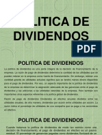 POLITICA DE DIVIDENDOS