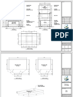 Hopper SS-304 technical drawing