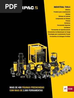 E330 Industrial Tools Catalog PT BR PDF Bomba Engenharia  
