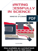 Writing Successfully in Science by Maeve OConnor (Z-lib.org)