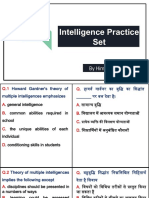 Intelligence Practice Set: by Himanshi Singh